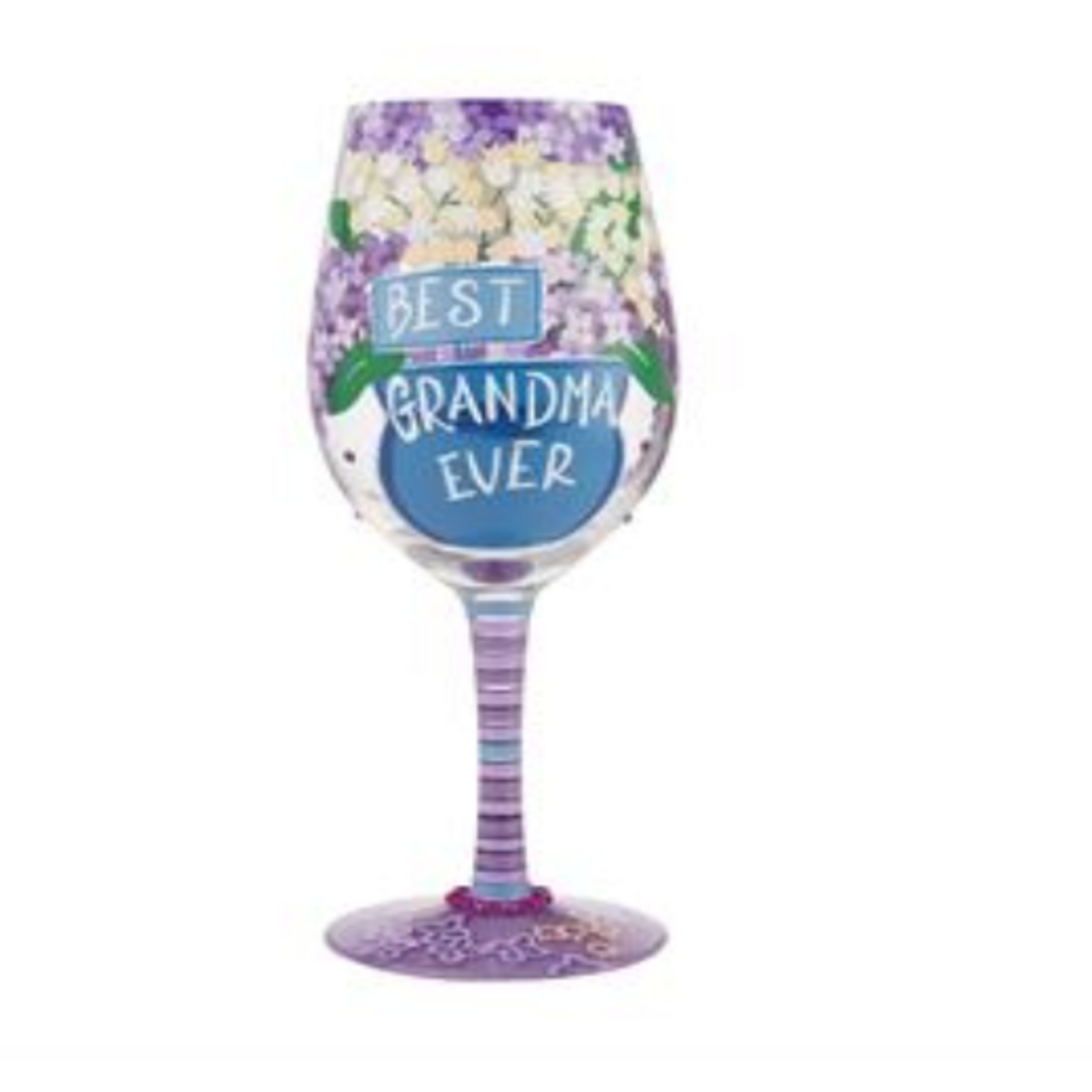 Lolita Best Grandma Ever Wine Glass by Lolita