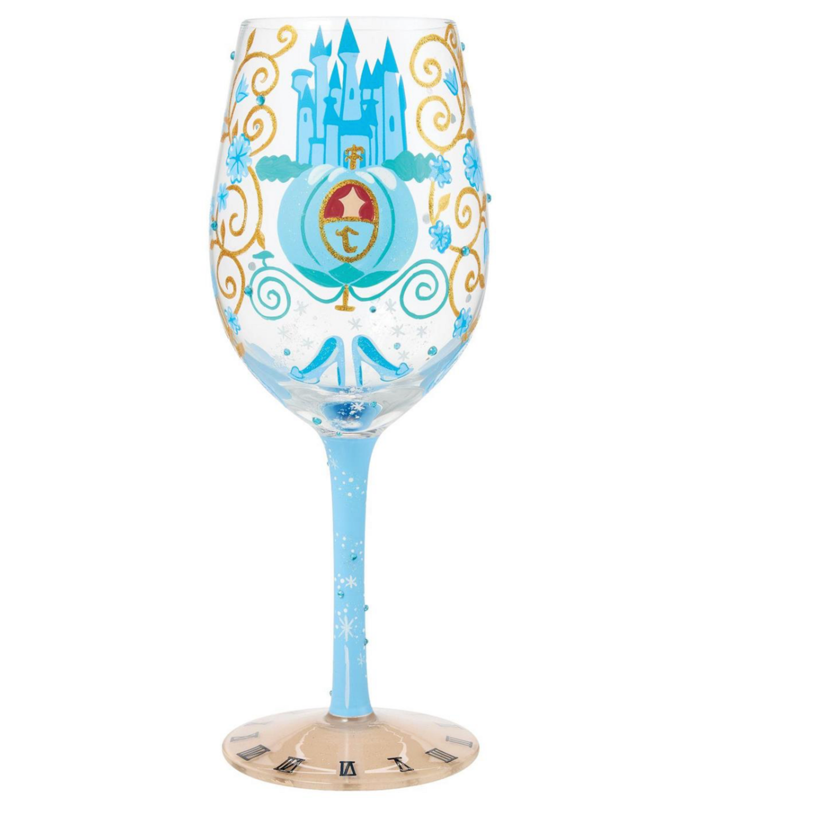 Enesco Midnight Dreams Wine Glass by Lolita