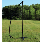 Sunnydaze Hammock Chair Stand - 82 in X-Base Powder-Coated Steel
