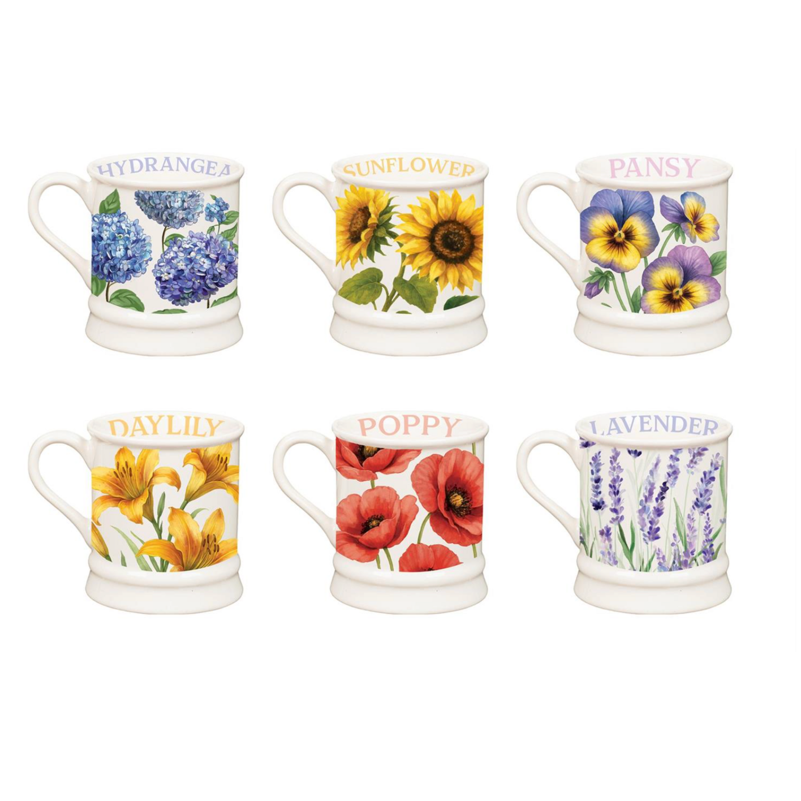 Cottage Garden Coffee Cup 14oz,