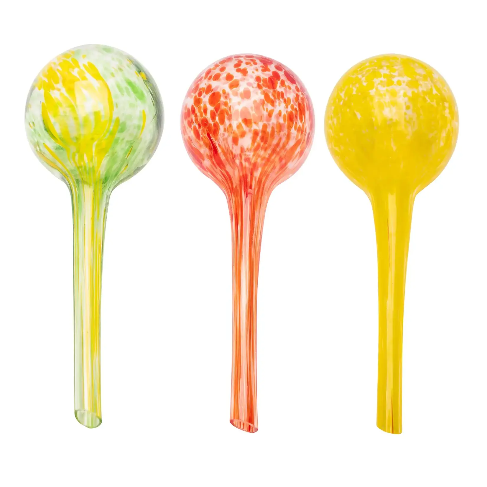 Indoor-Outdoor Mini Glass Plant Self-Watering Globes Set