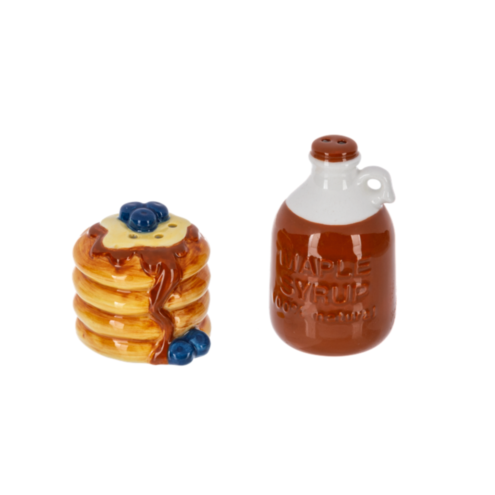 Ganz Pancake Salt & Pepper Shaker