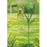 Froggy Solar Garden Stake 48"