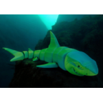 3D Printed Articulated Shark Toy - Jawsome Great White