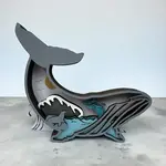 Humpback Whale Shelf Sitter - Mystic CT