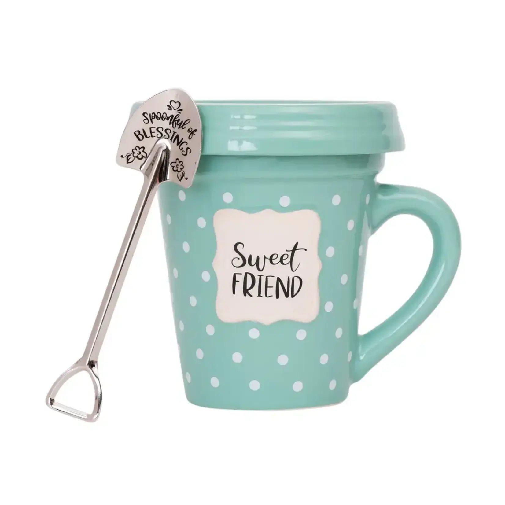 Flower Pot Mug:  Sweet Friend