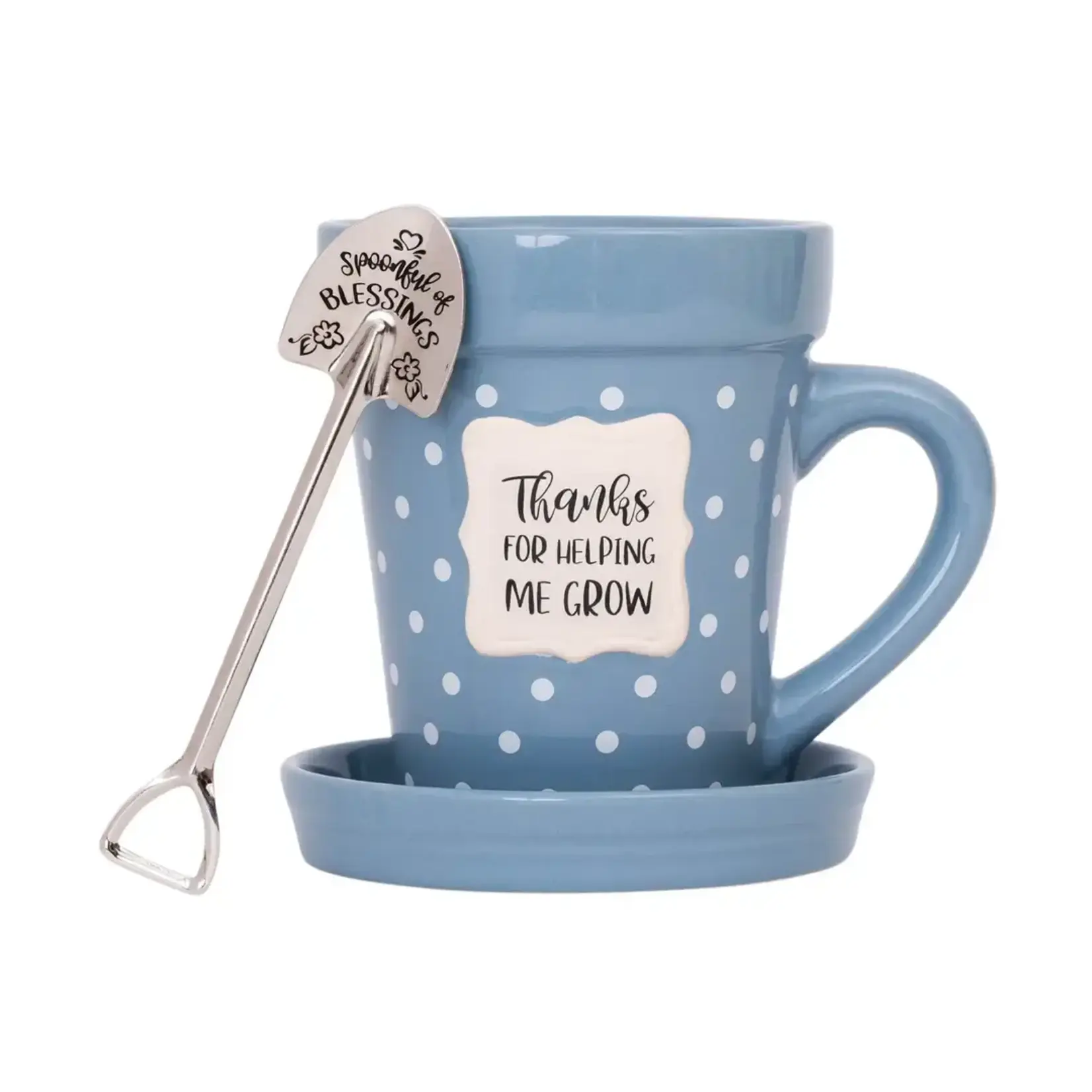 Flower Pot Mug: Helping Me Grow