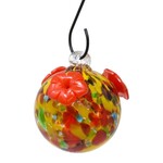 Glass Summer Hummingbird Feeder