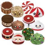 Fun Doh Squishy Toy - Mystery Christmas