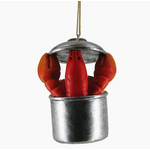 CB Home Lobster Pot Christmas Ornament