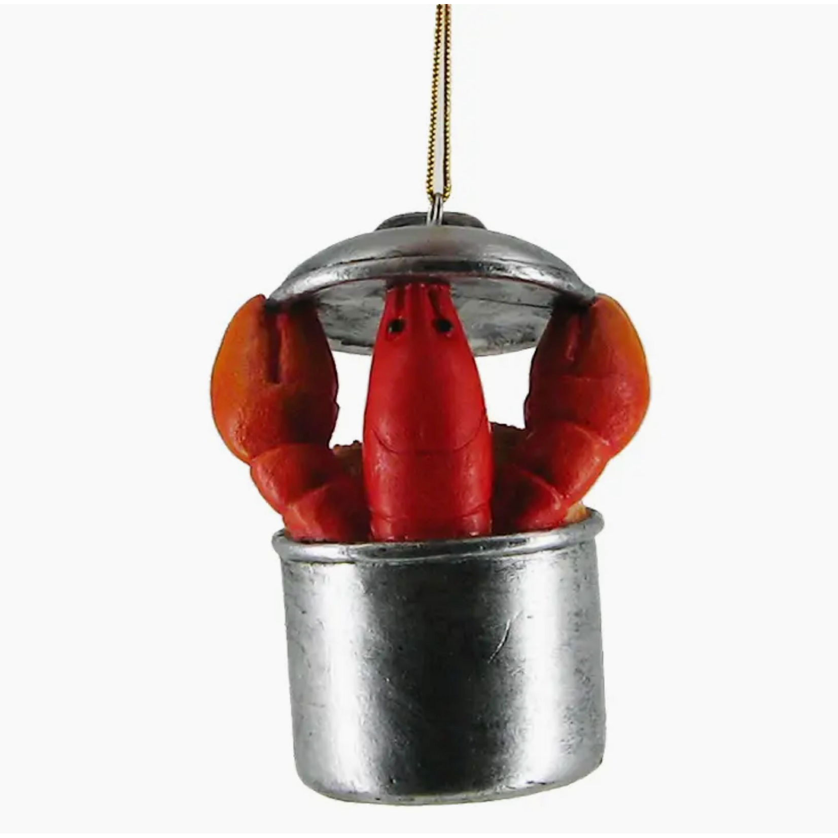 CB Home Lobster Pot Christmas Ornament