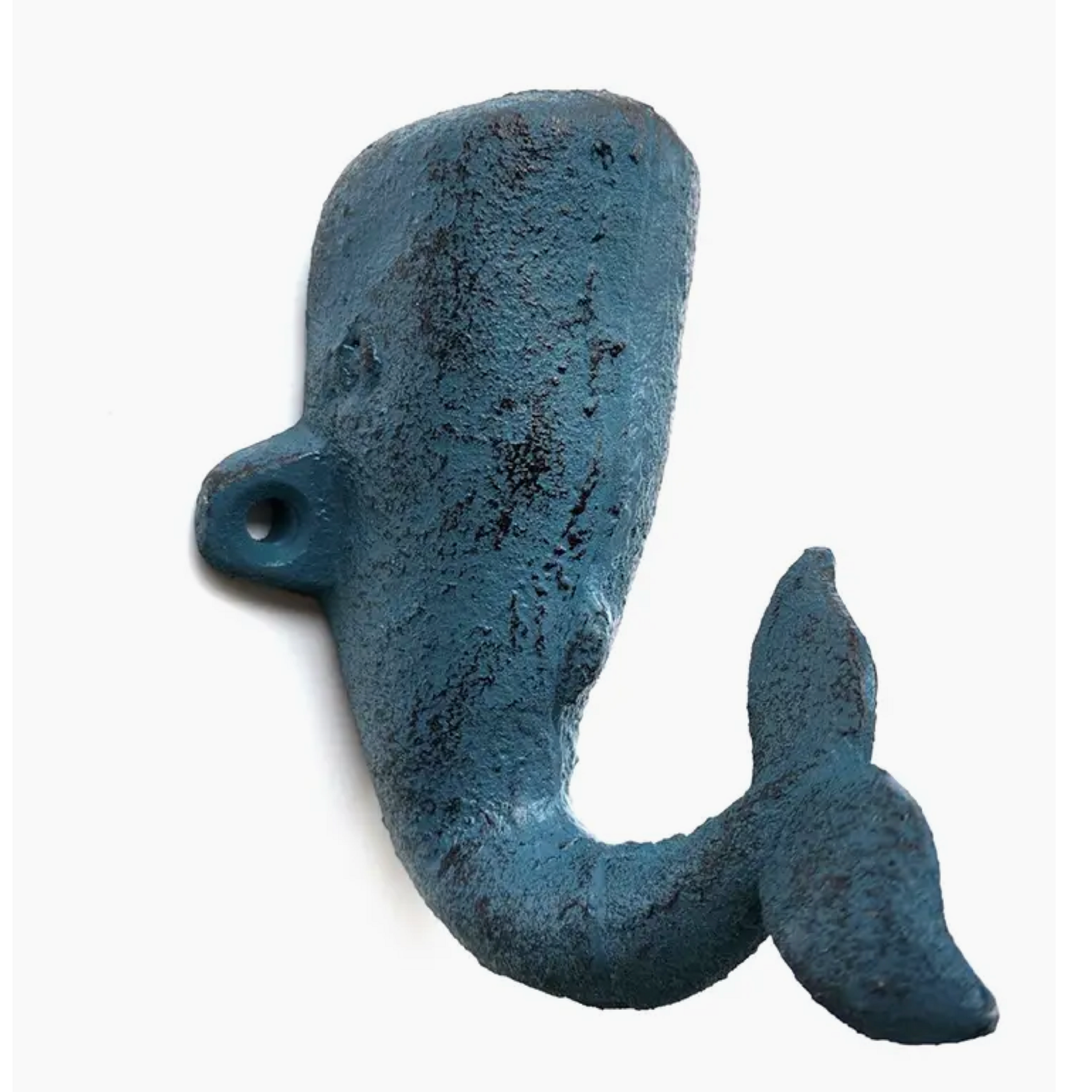 CB Home Blue Whale Cast Iron Wall Hook