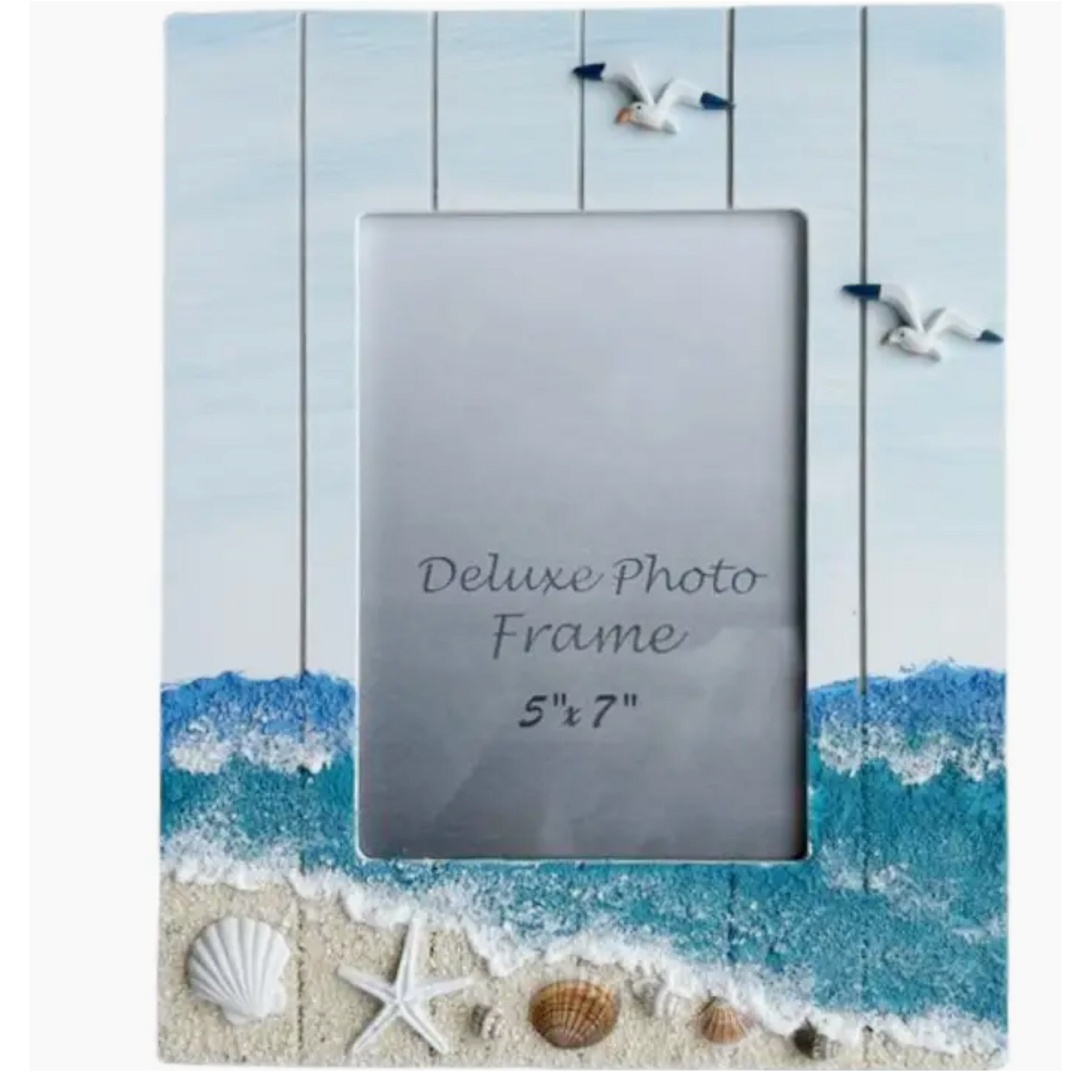 CB Home Beach Scene 5x7 Picture Frame