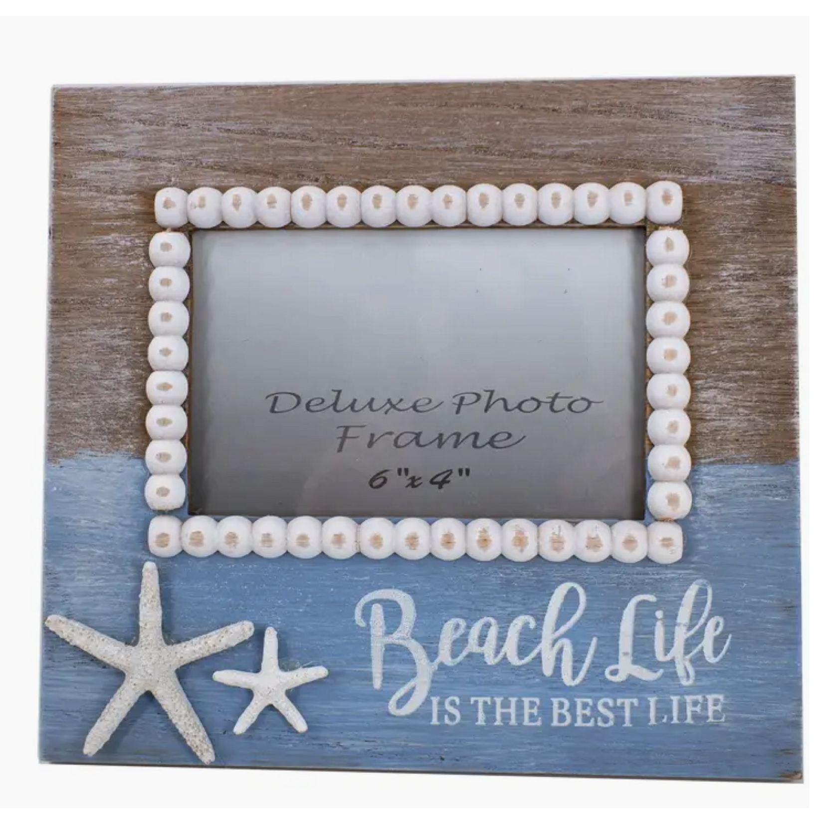 CB Home Beach Life Beaded 4x6 Picture Frame