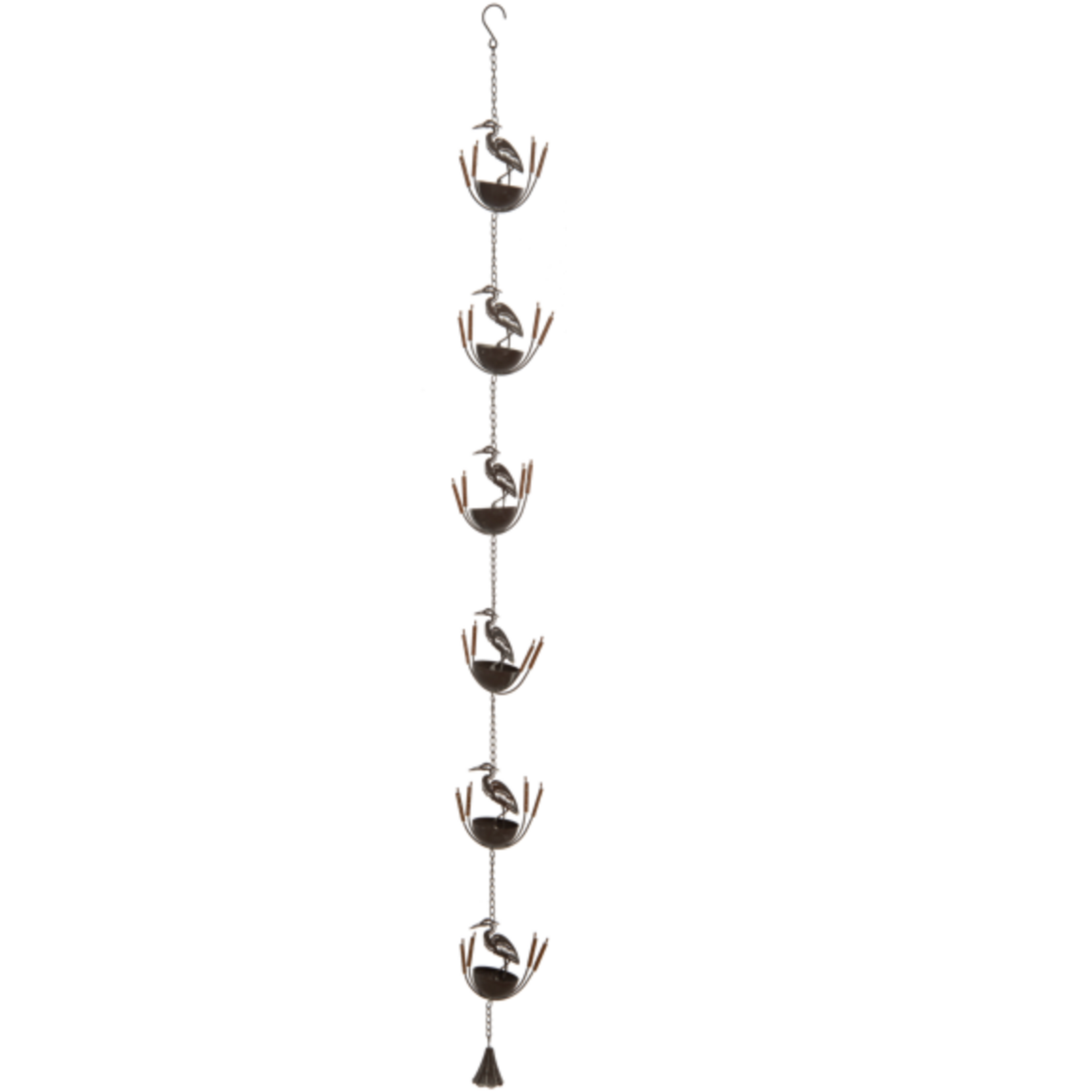 Ganz Laser Cut Crane Rain Chain