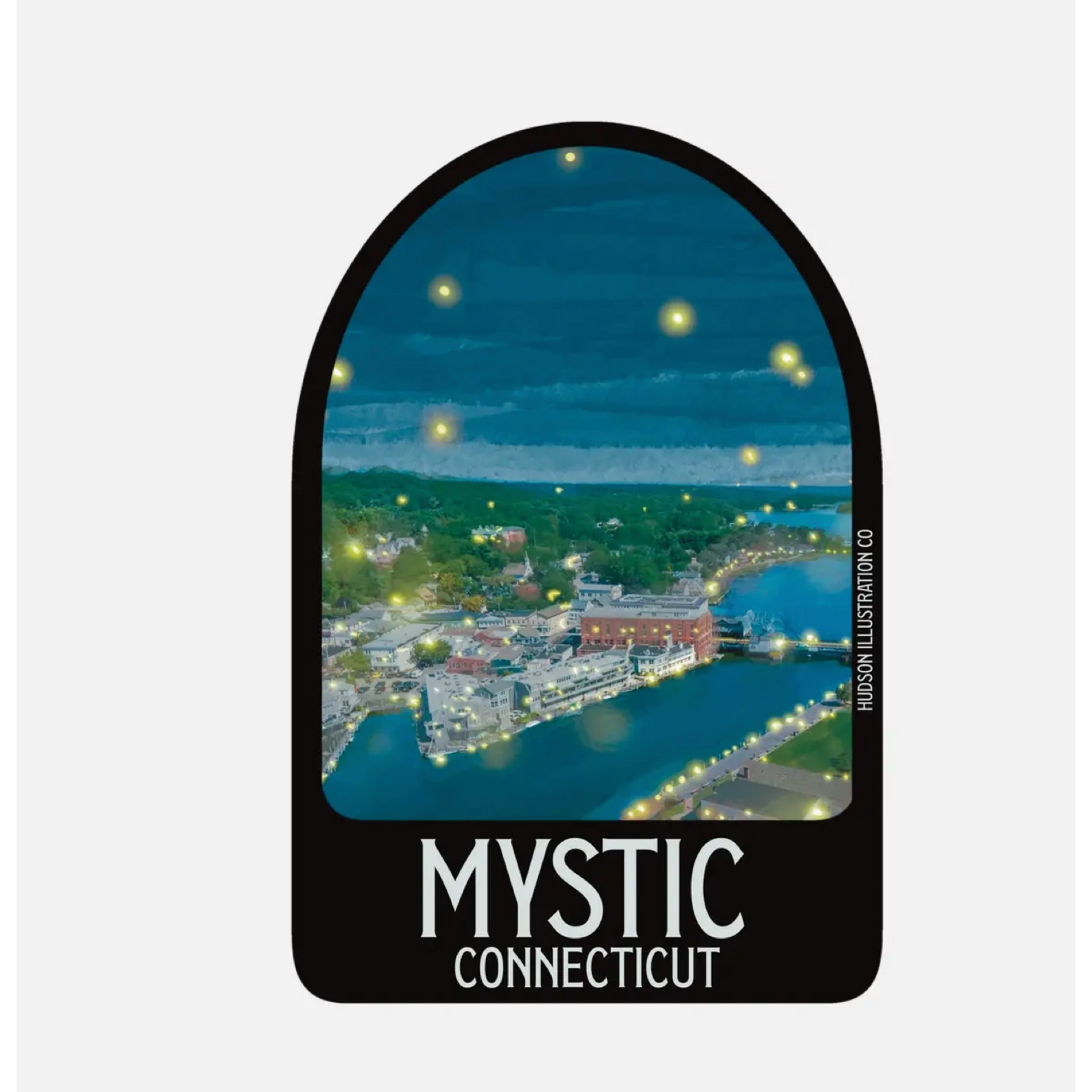 About Town Co Mystic River Magnet