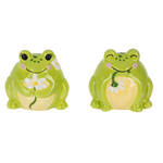 Ganz Frog Leap Into Salt & Pepper Shakers