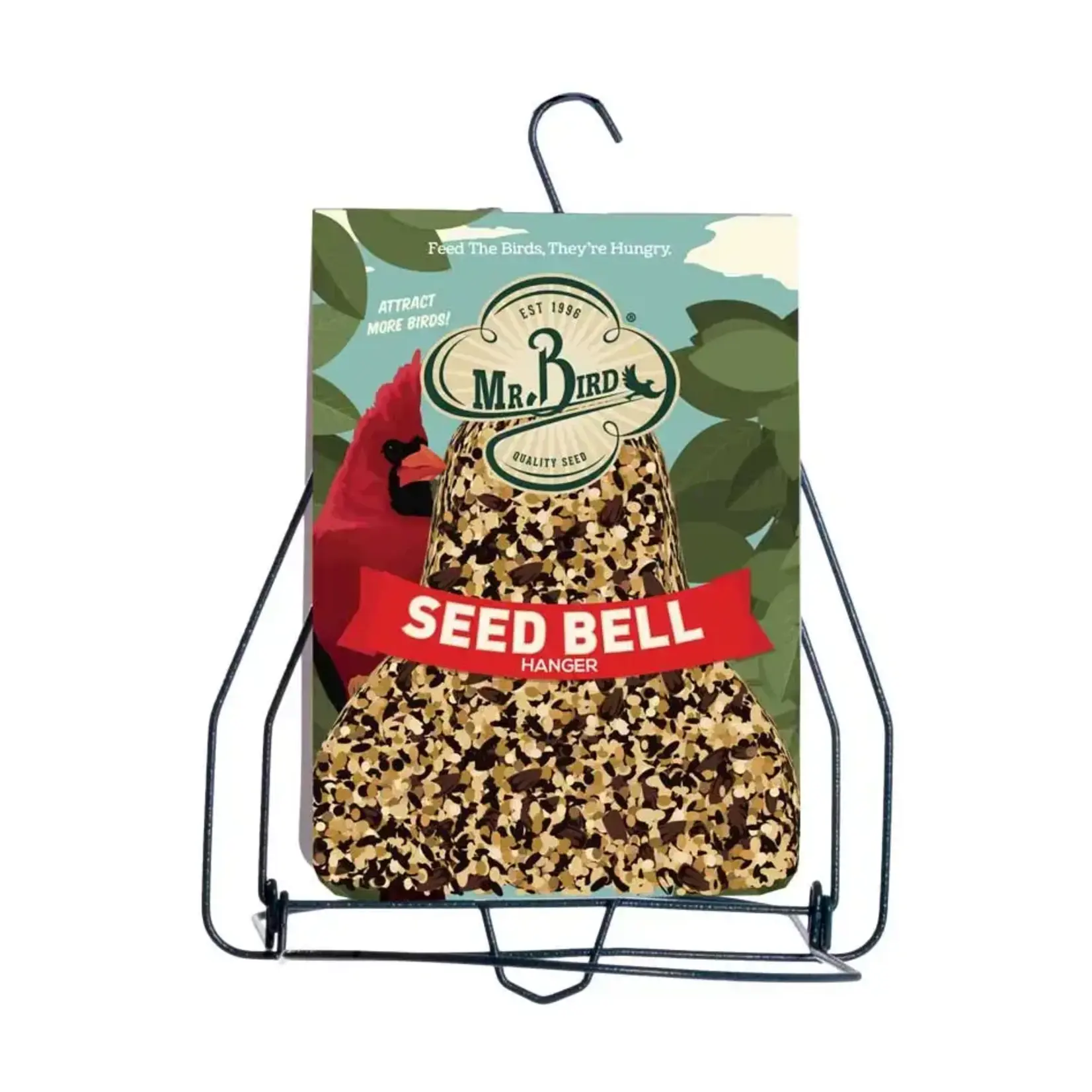 Mr Bird Seed Bell Hanger