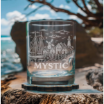 Benoits Mystic, CT Hand Engraved Glass