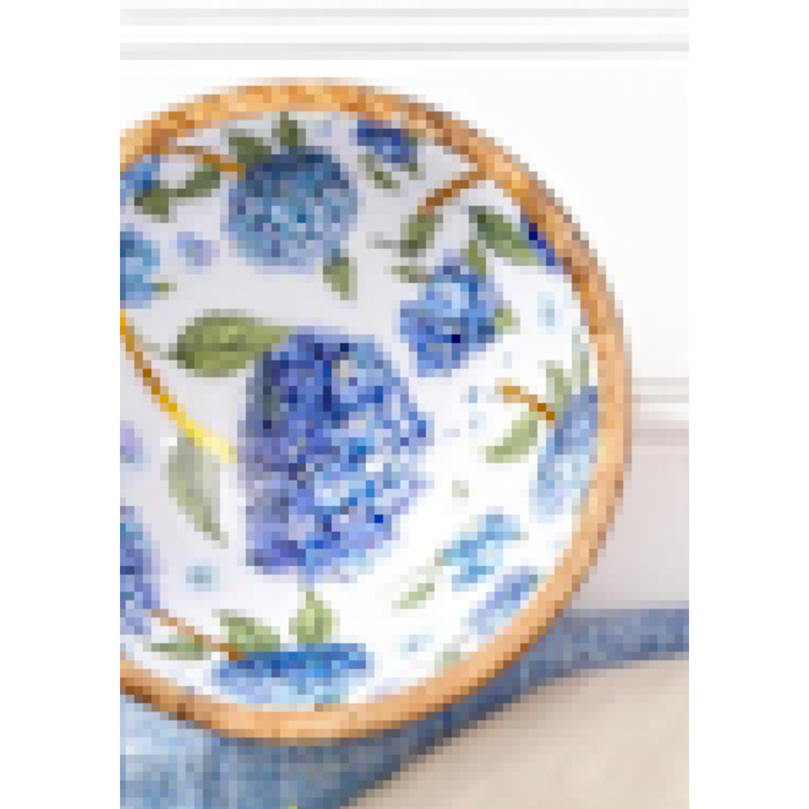 Hydrangea Small Wood Bowl