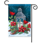Demdaco Cardinal Christmas Garden Flag