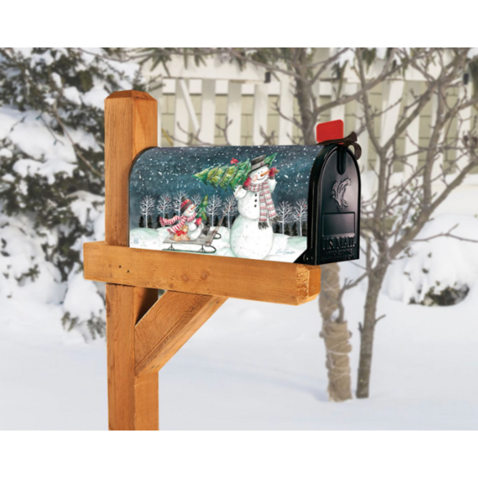 Demdaco Making Memories Snowmen MailWrap