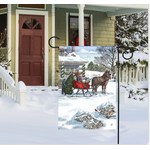 Demdaco Winter Wonderland Garden Flag