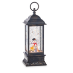 Raz Imports Snowman Musical Lighted Water Lantern