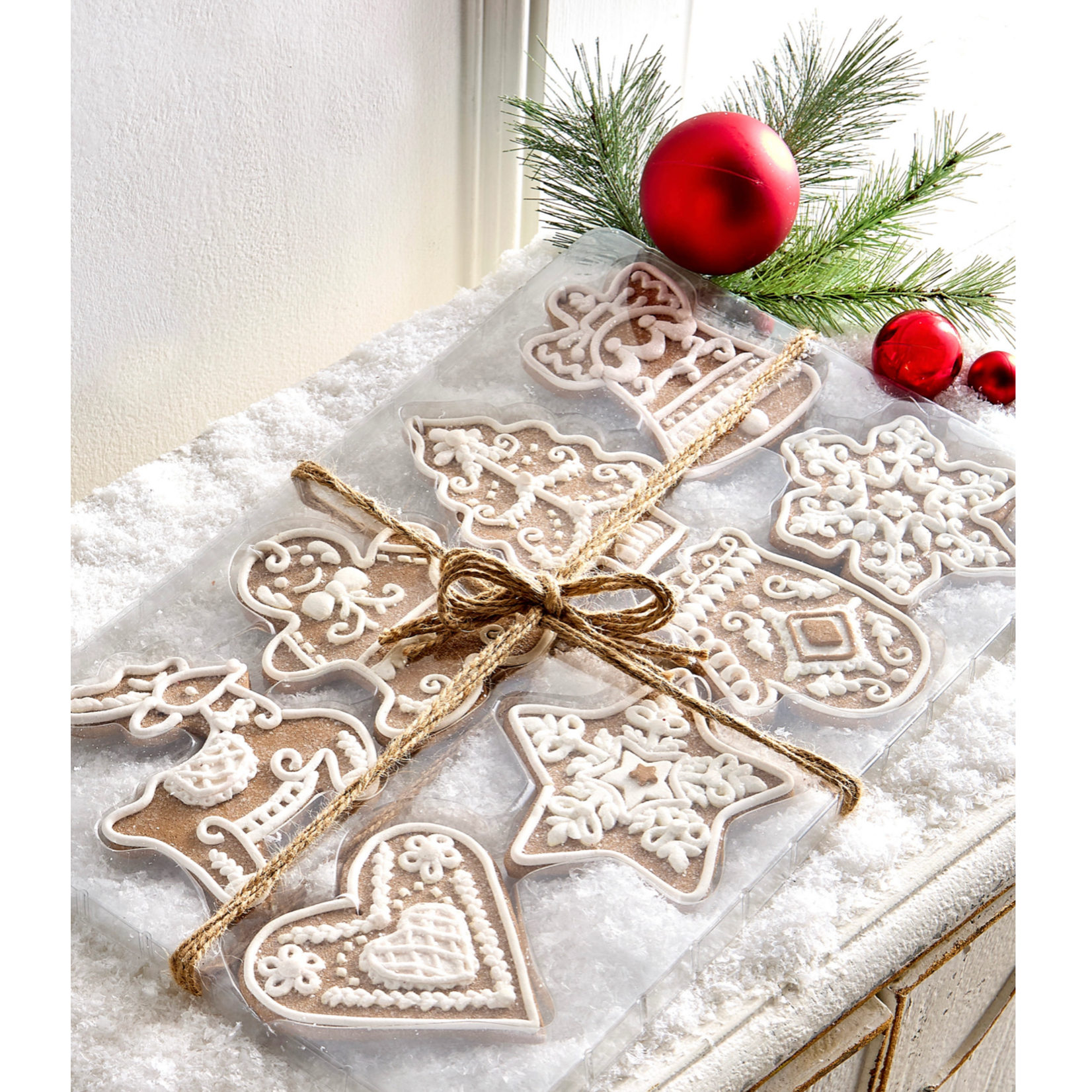 Raz Imports Gingerbread Ornaments 4.75"