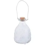Glass Hobnail Wasp Trap - Clear