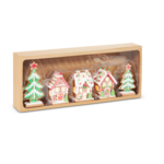 Raz Imports Lighted Gingerbread Houses or Trees 5"-8" H