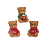 Raz Imports Beary Cozy Christmas Bear