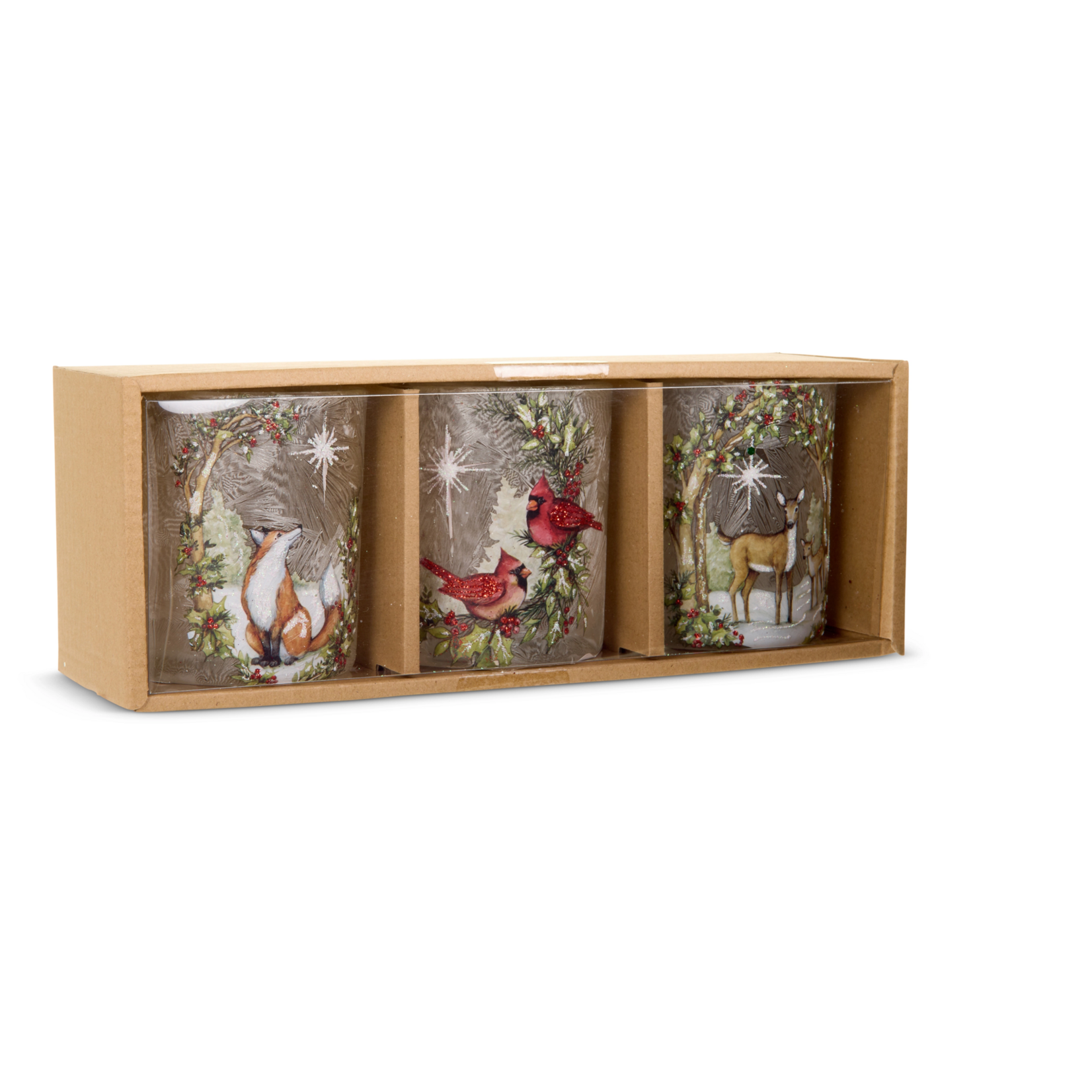 Raz Imports Noel Candle Holders