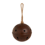 Raz Imports Rustic Jingle Bell Ornament 7"