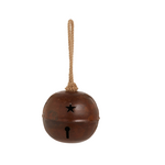 Raz Imports Rustic Jingle Bell Ornament 5"
