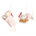 Raz Imports Sleeping Mice Ornament-sold separately