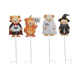 Raz Imports Beary Scary Treat-Or-Treater Garden Stake 24.5"