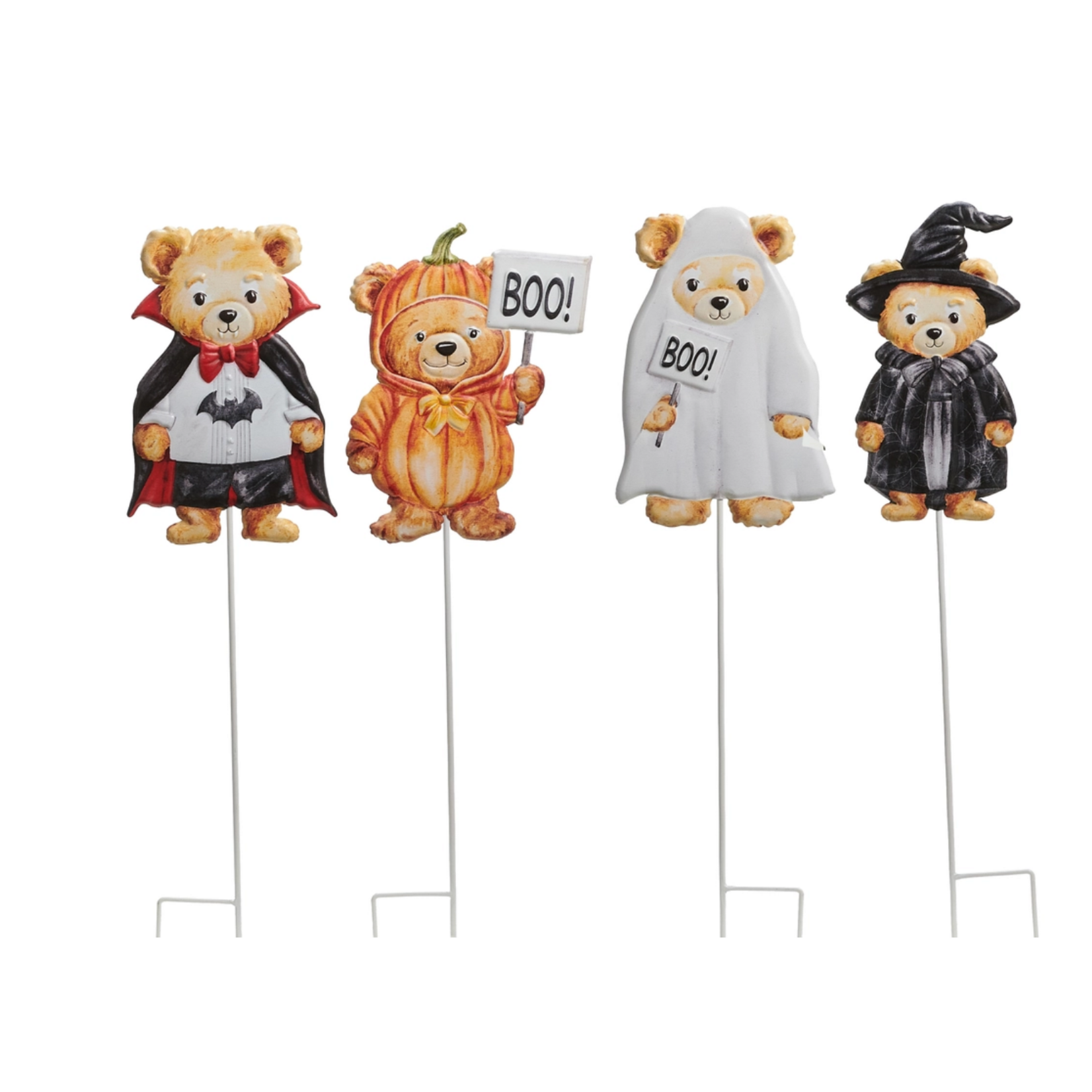 Raz Imports Beary Scary Treat-Or-Treater Garden Stake 24.5"