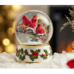 Snowbirds Globe Resin Cardinal