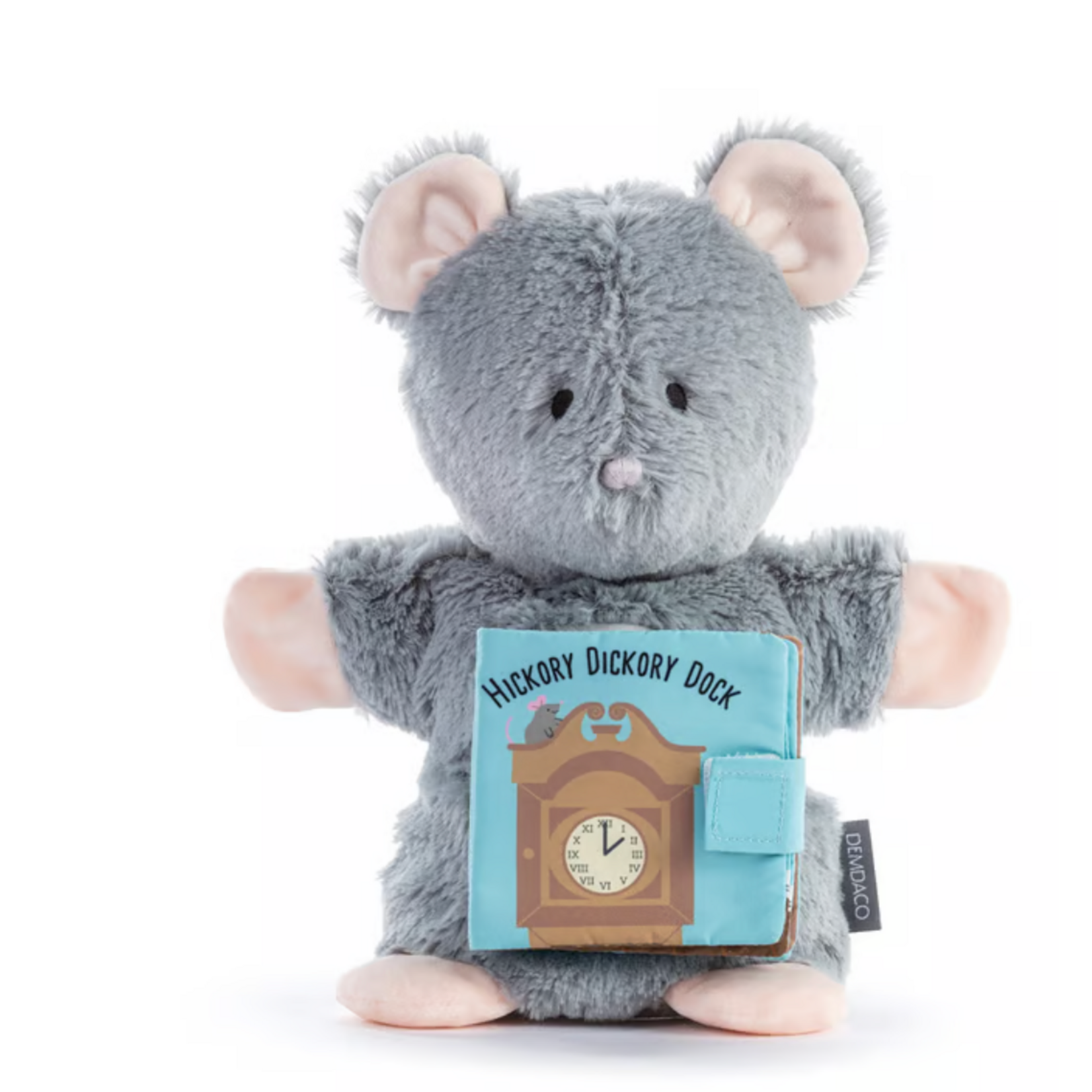 Demdaco Hickory Hickory Dock Puppet & Book