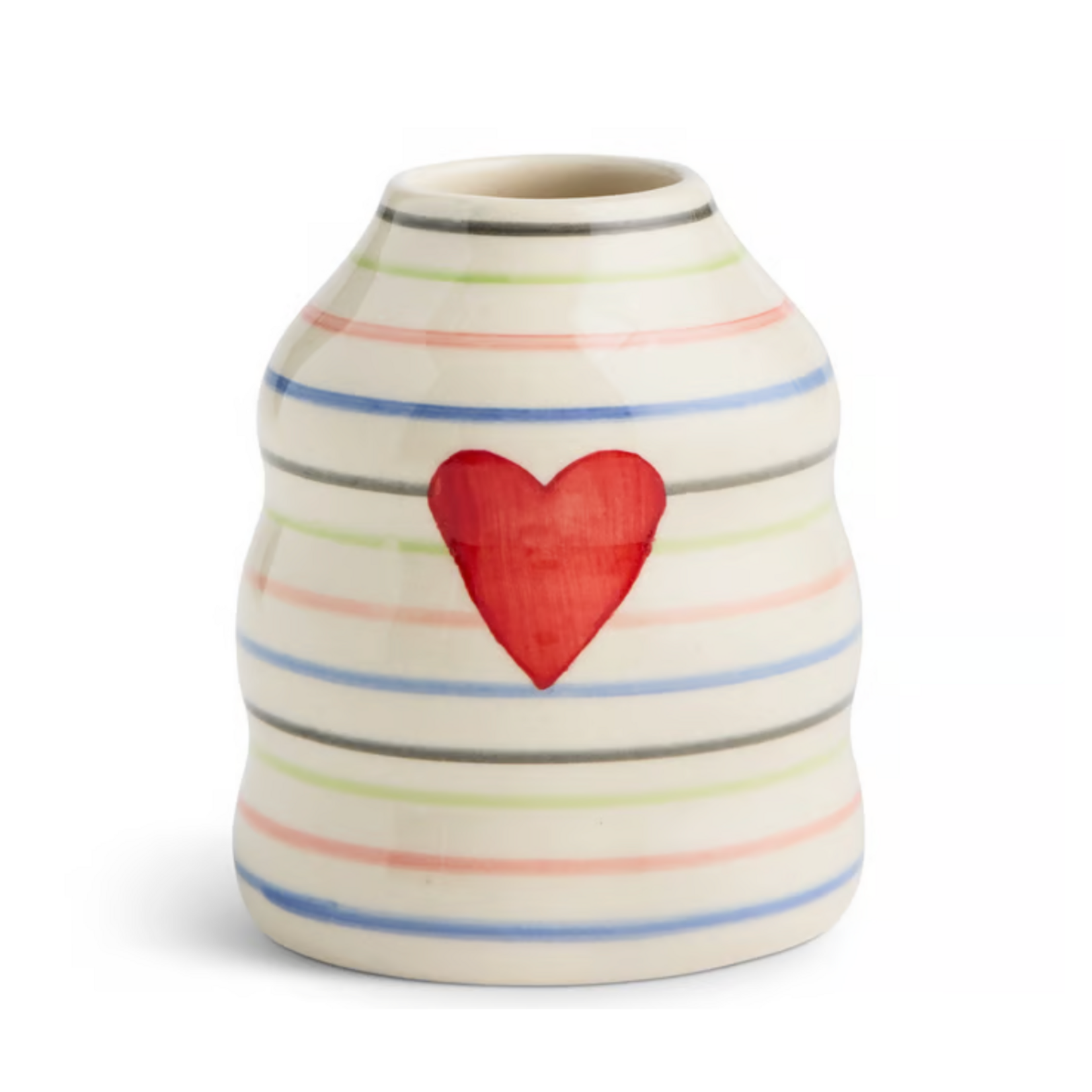 Demdaco Love Ceramic Mini Vase