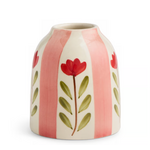 Demdaco Comfort Light Pink Ceramic Vase