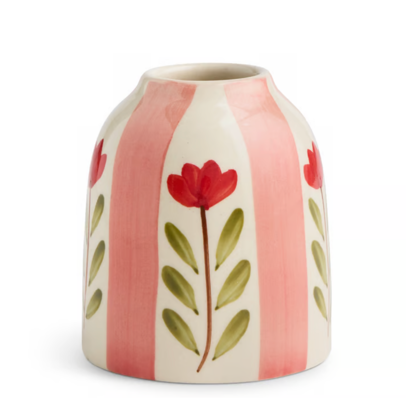 Demdaco Comfort Light Pink Ceramic Vase