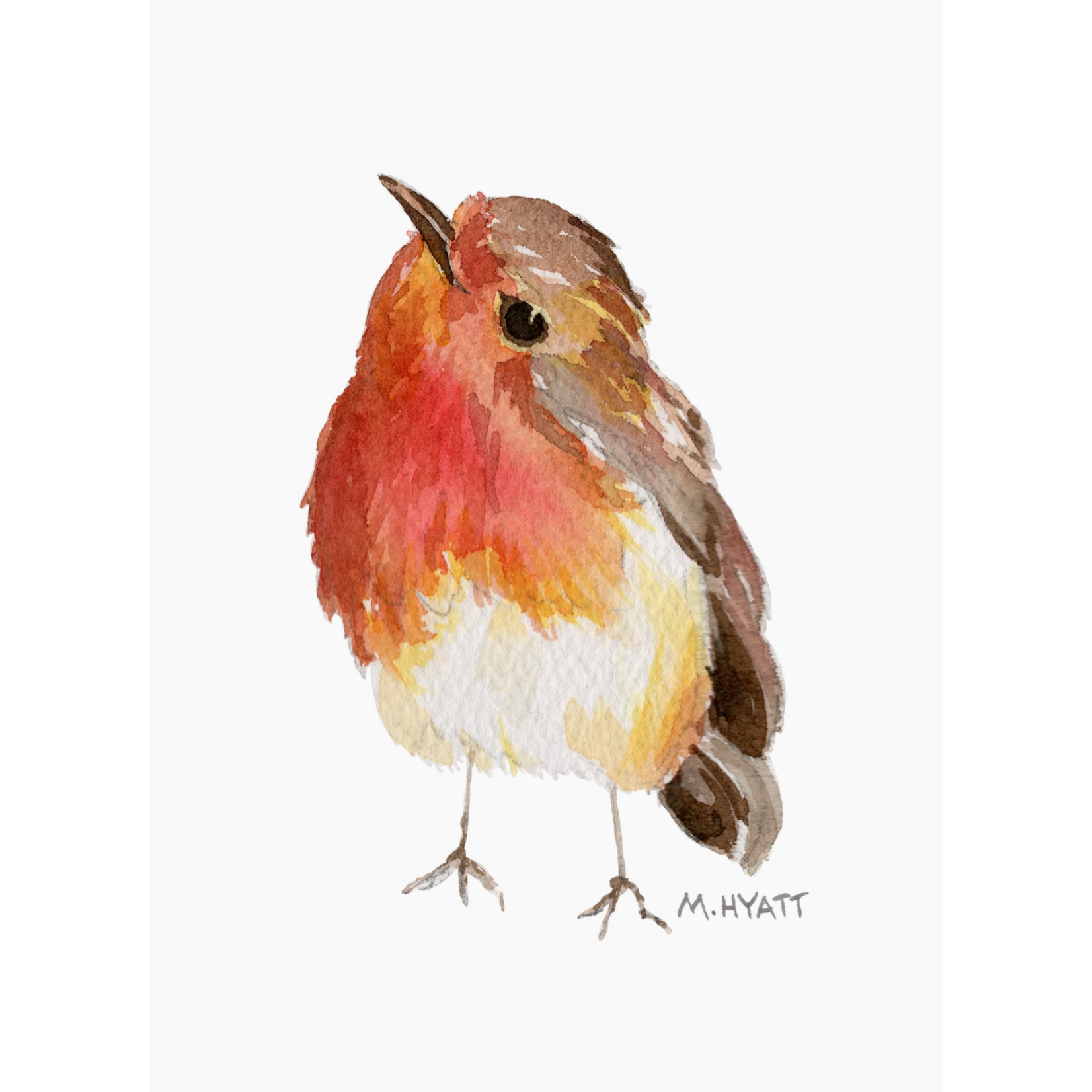 Melissa Hyatt "Looking Up" Watercolor Giclee Print