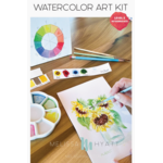 Melissa Hyatt Watercolor Art Kit- Sunflowers DIY Painting Kit