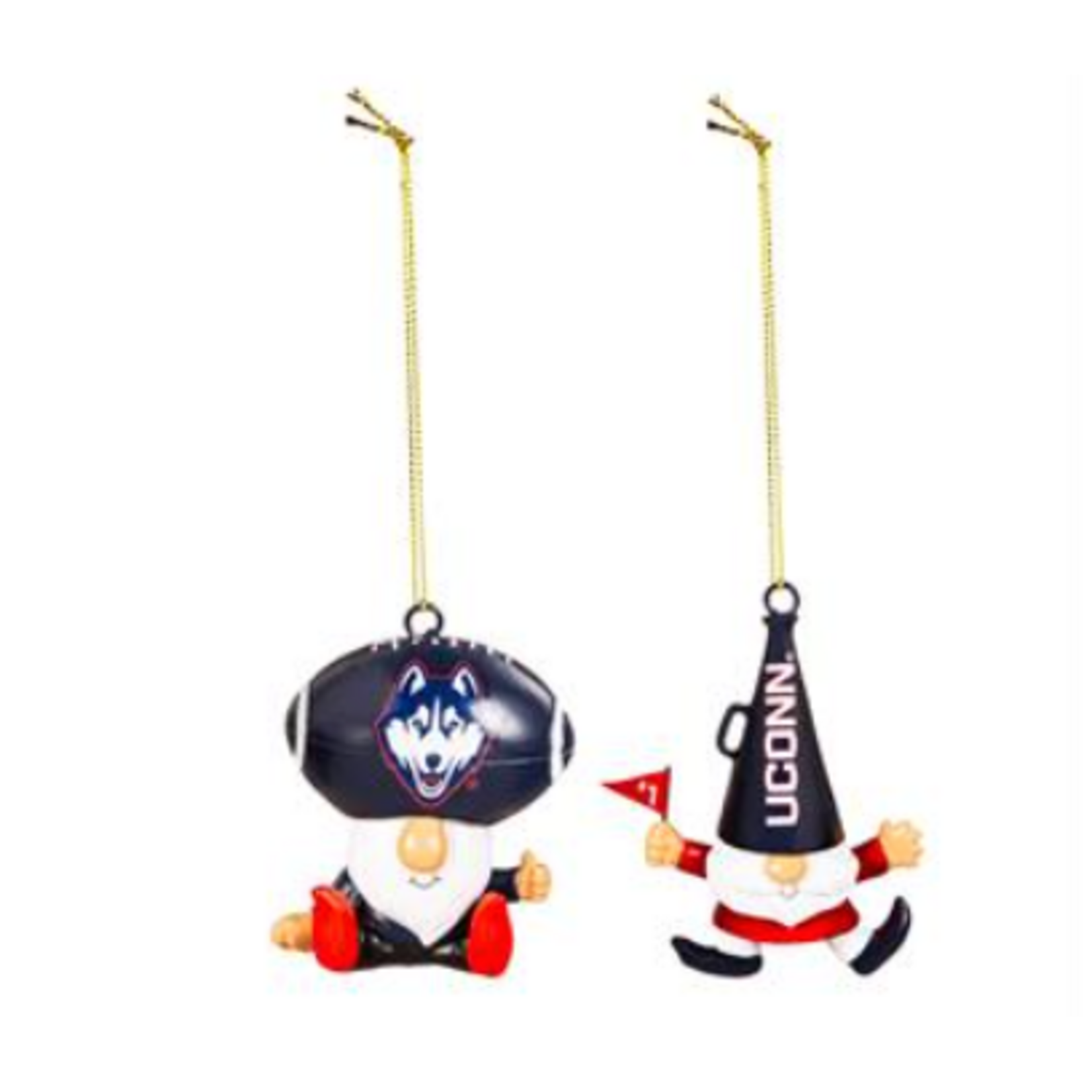 University of Connecticut Gnome Fan Ornament