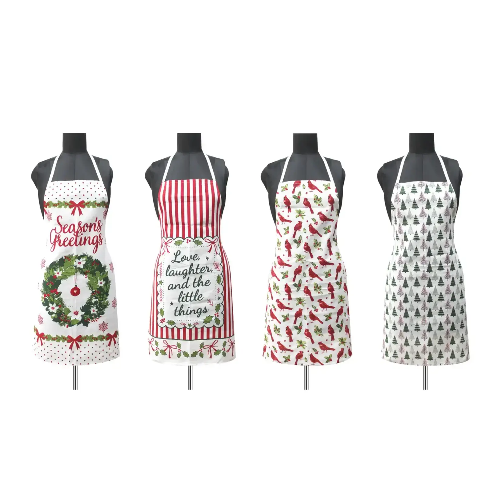 Holiday Printed Cotton Aprons