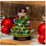 Syracuse University 8 LED Ceramic Christmas Tree