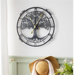 Tree of Life Clock Indoor/Outdoor