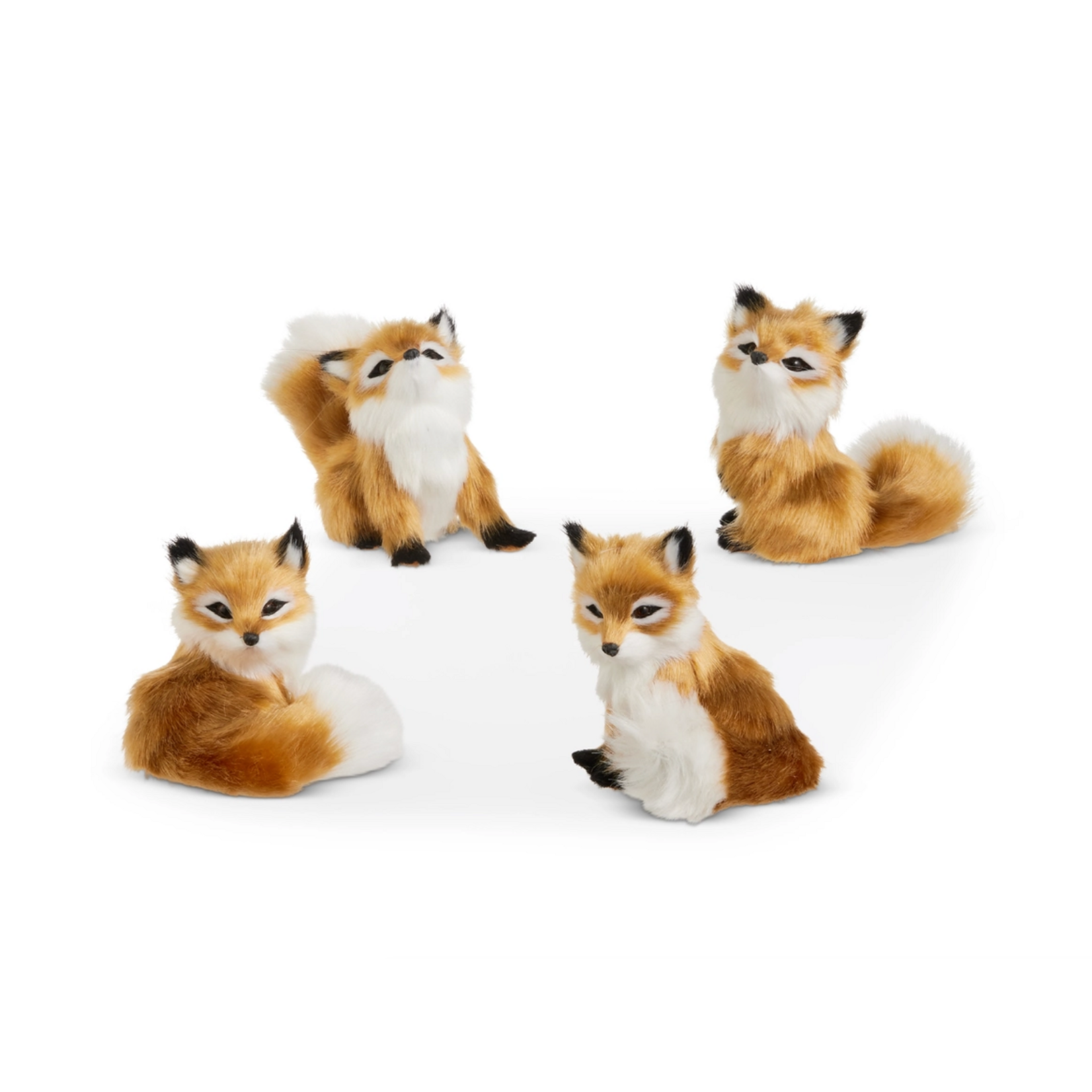 Raz Imports Brown Fox Ornament 5"